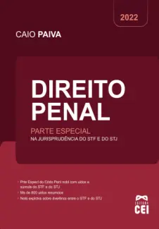 Baixar Livro Direito Penal: Parte Especial na Jurisprudência do STF e do STJ  - Caio Paiva em ePub PDF Mobi ou Ler Online