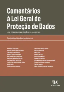 Baixar Livro Comentários à Lei Geral de Proteção de Dados - Cíntia Rosa Pereira de Lima em ePub PDF Mobi ou Ler Online