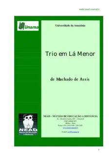 Baixar Livro Trio em Lá Menor - Machado de Assis em ePub PDF Mobi ou Ler Online