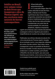 Baixar Livro Canções de um Sonhador Morto & Escriba-Sinistro - Thomas Ligotti em ePub PDF Mobi ou Ler Online